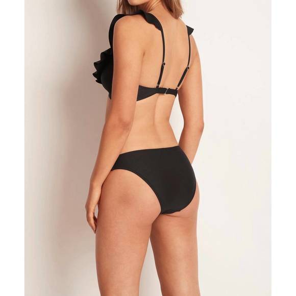 NEW MONTE & LOU newport bikini pant in black - Picture 2 of 3